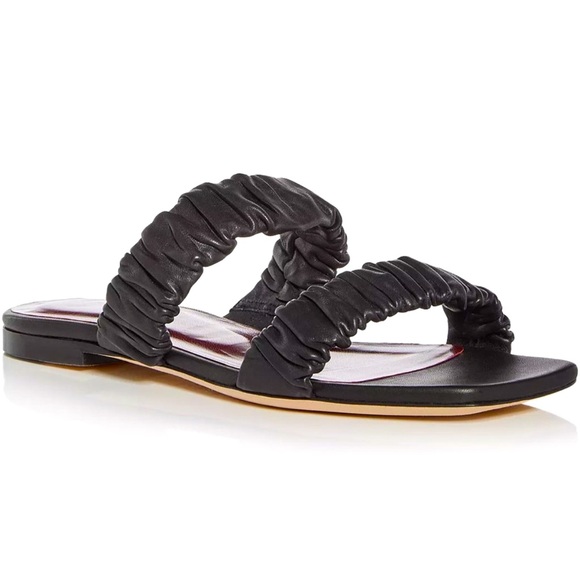 Staud maya ruched sandals size 37 - Picture 3 of 5